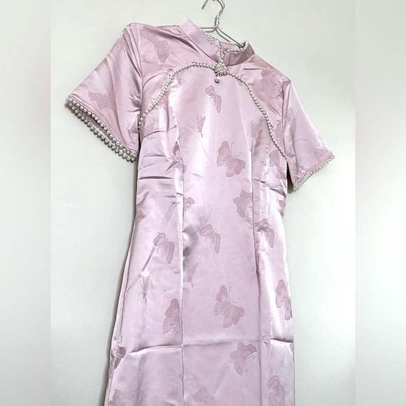 Traditional Chinese Cheongsam Qipao Dress - Picture 11 of 13